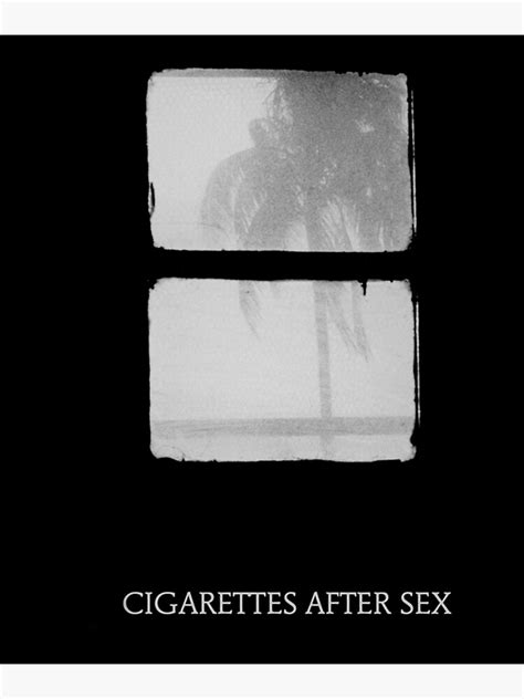 Cigarettes After Sex Crush Poster For Sale By Yeaohgreetings Redbubble