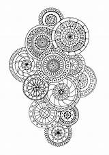 Coloring Zen Pages Anti Stress Adults Inspired Abstract Flowers Antistress Coloriage Adult Pattern Mandala Justcolor Mandalas Difficile Adulte Para Access sketch template