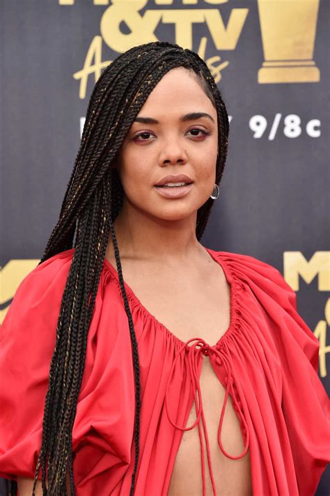 Tessa Thompson Attends The 2018 Mtv Movie And Tv Awards In