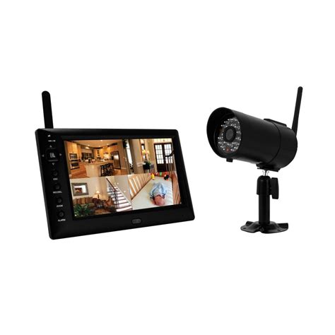 shop  alert   digital wireless rf outdoor security camera  night vision  lowescom