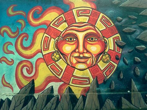 mural chileno sun moon artist  work creative inspiration faces thoughts painting bicycle