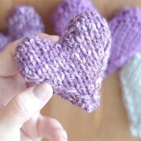 knit heart softies pattern studio knit