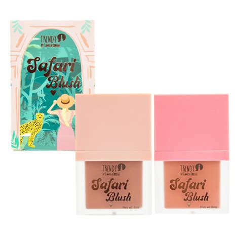 kit duo rubor liquido safari blush trendy ref sb trendy shop