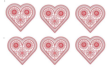 printable heart templates ms office documents