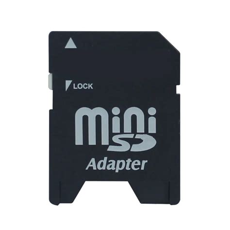 buy pcs  lot minisd card readeradapter mini sd card  standard sd card