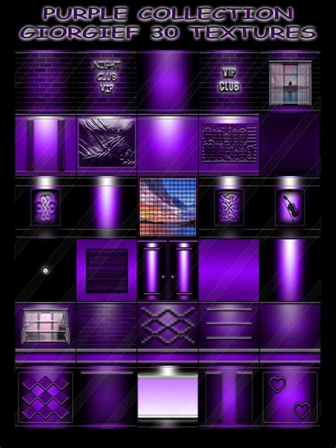 purple collection giorgief  textures  creator imv panoshard