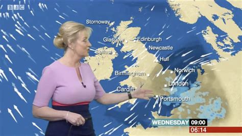 Bbc Weather Carol Kirkwood Wows As She Flaunts Curves In Chic Dress