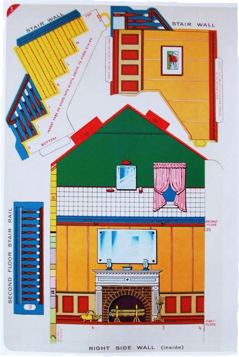 photo paper doll house doll houses  sale paper dolls
