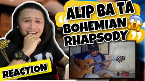 Alip Ba Ta Bohemian Rhapsody Queen Fingerstyle Cover Reaction