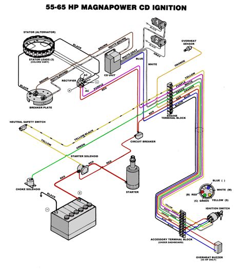 wiring mercury diagram switch ignition part  ignition system wiring diagram