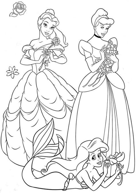 disney coloring pages printables disney princess drawings princess