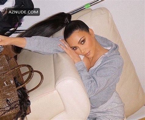 kim kardshian shows off her curvy figure and flashed some underboss as
