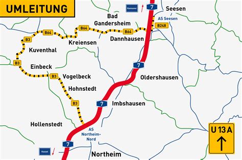 umleitungsstrecken  niedersachsen