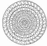 Mandala Mandalas Coloriage Enfantin Adulti Formes Coloriages Circulaires Ovales Constitué Particulier Différentes Justcolor sketch template