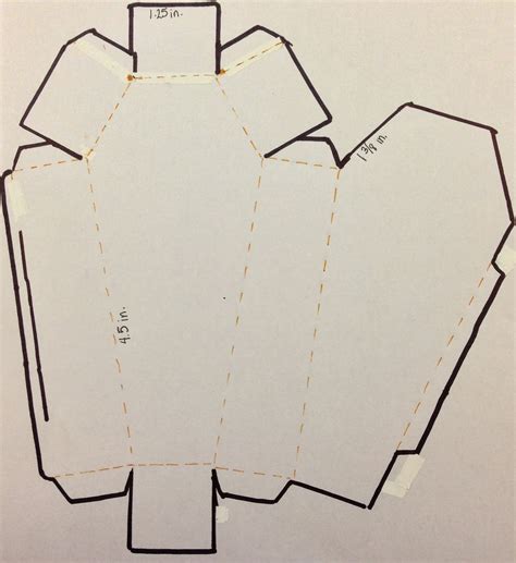 chrystalspacescrappin paper coffin template