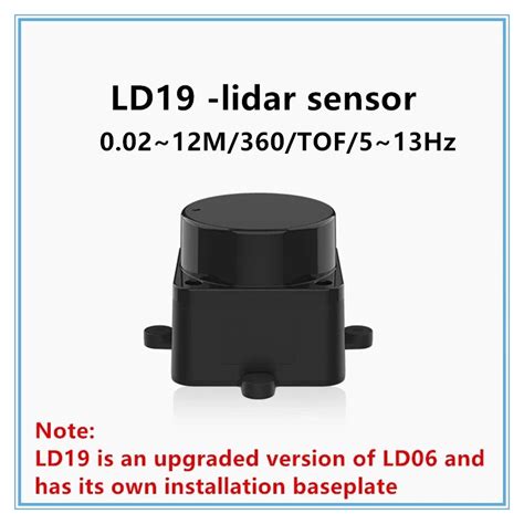 ldrobot dtof  lidar kit ros car slam navigation scanning laser radar sensor ld laserse