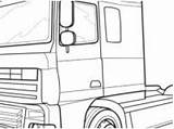 Camion Coloriage Scania Imprimer sketch template