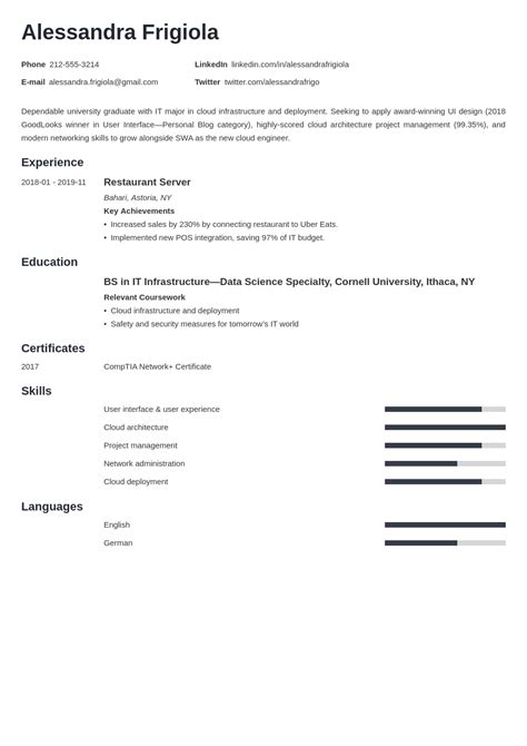 resume objective examples career objectives