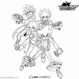 Beyblade Burst Shogun sketch template