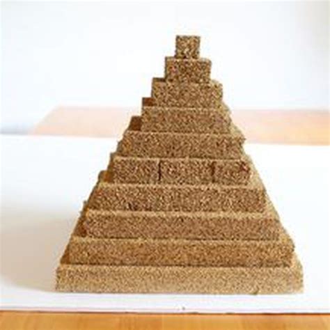 how to make a styrofoam pyramid pyramid school project school projects pyramid model
