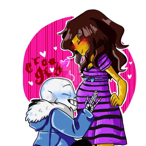 Frisk Is Pregnant With Sans As The Father What