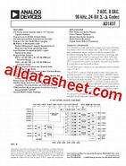 Image result for AD1837AS. Size: 141 x 185. Source: www.alldatasheet.com