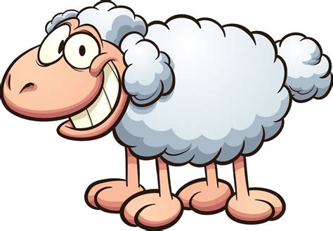 cartoon schapen premium vector