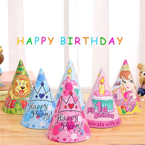 fashion kids birthday hat party hat  kids toddlers  pieces
