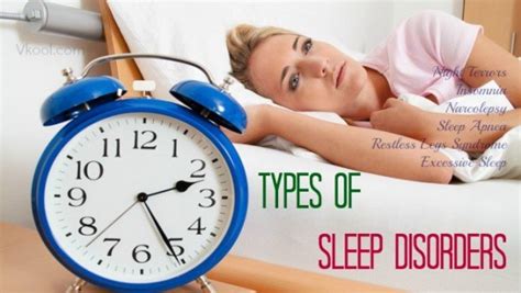 6 Common Types Of Sleep Disorders