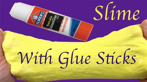 Slime Recipe With Shaving Cream Glue And Liquid Starch