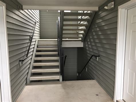 photo stairwell building corridor reflection