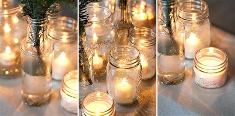 new year s decor glitter mason jars sparkling candle diy t card