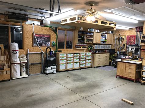 pin  jose tenorio  woodworking garage workshop garage shop garage