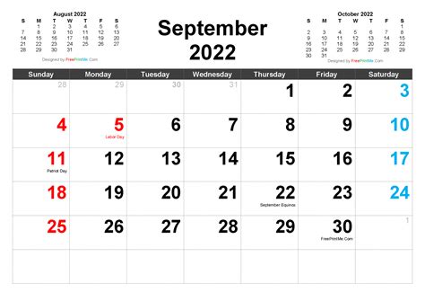 calendar template september  customize  print