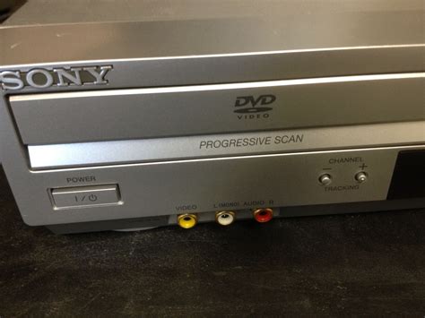 Sony Slv D370p Dvd Vcr Progressive Scan Combo Player