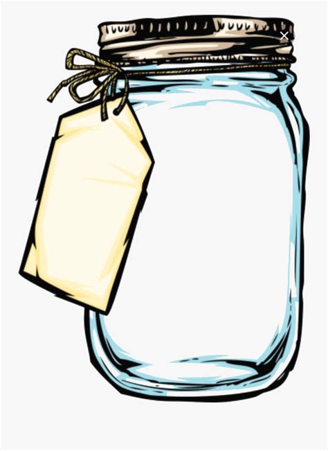 clip art mason jar  transparent clipart clipartkey