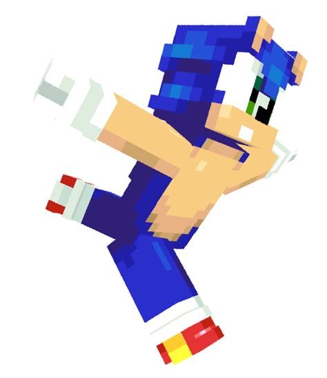 minecraft sonic png