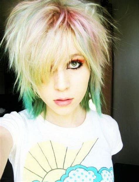 12 Stylish Short Emo Hairstyles Pop Haircuts