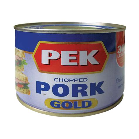 pek chopped pork gold reduced fat  whats instore