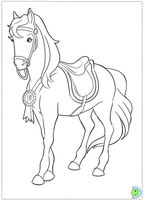 barbie majesty horse coloring pages coloring home