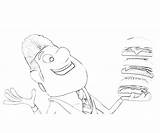Cloudy Mayor Shelbourne Character Coloring Pages Another sketch template