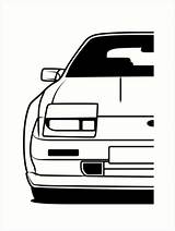 300zx Z31 Carworld sketch template