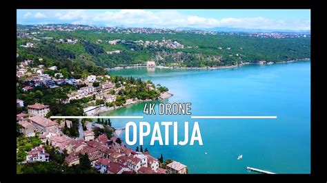 opatija croatia drone  hrvatska youtube