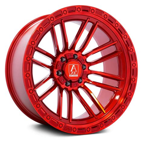 Axe® Icarus Wheels Candy Red Rims 221210h 44icared 127
