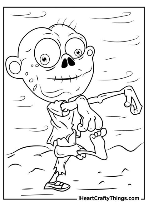 zombie coloring pages   printables