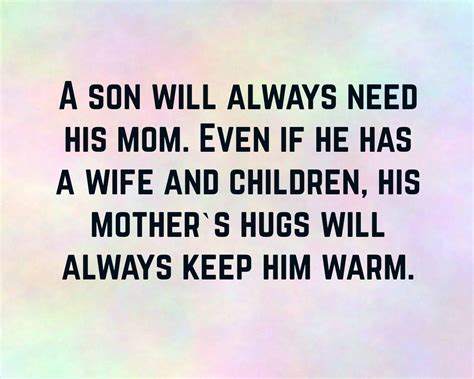 mother and son quotes text and image quotes quotereel