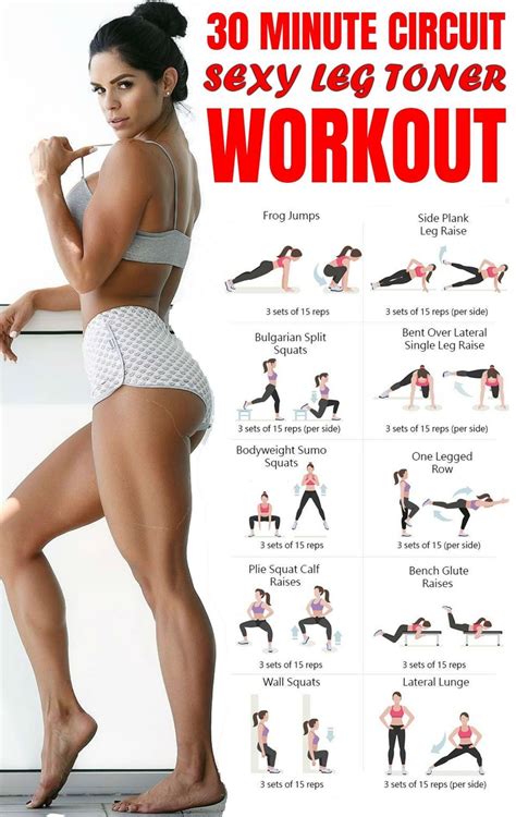 Pin By Nourish Move Love Health F On 30 Minute Workouts Leg Toner