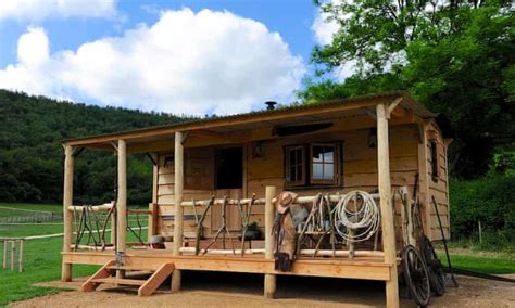 wild west cabins in the west country dorset holidays the guardian