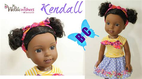 kendall review american girl wellie wishers african american doll