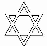 Star David Hanukkah Coloring Pages Printable Jewish Outline Familyholiday Family Stars Choose Board sketch template